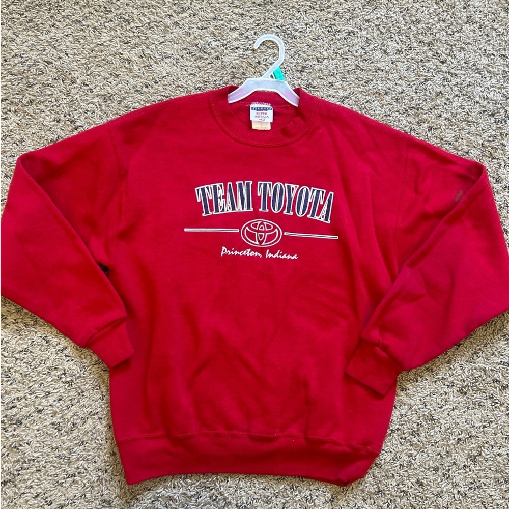 90s Vintage Jerzees Super Sweats Team Toyota Princeton, IN Crewneck